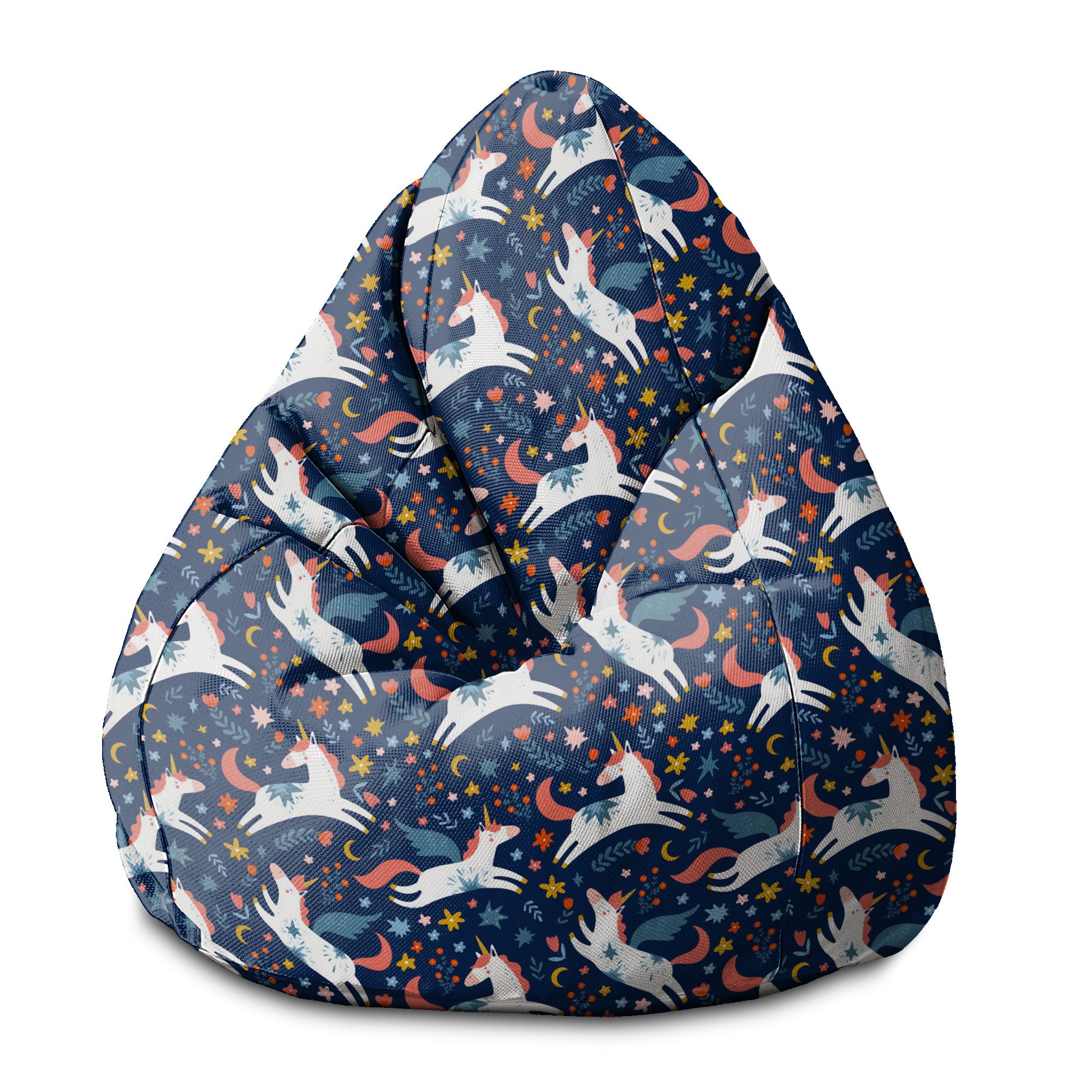 Pearshape Fairy Unicorns-S Oxford Pouf