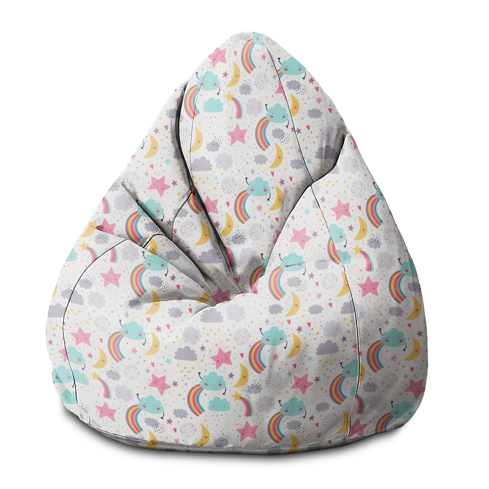 Pearshape Happy Sky-S Oxford Pouf