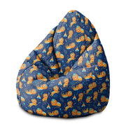 Pearshape Pouf Lions Roar-M-Oxford
