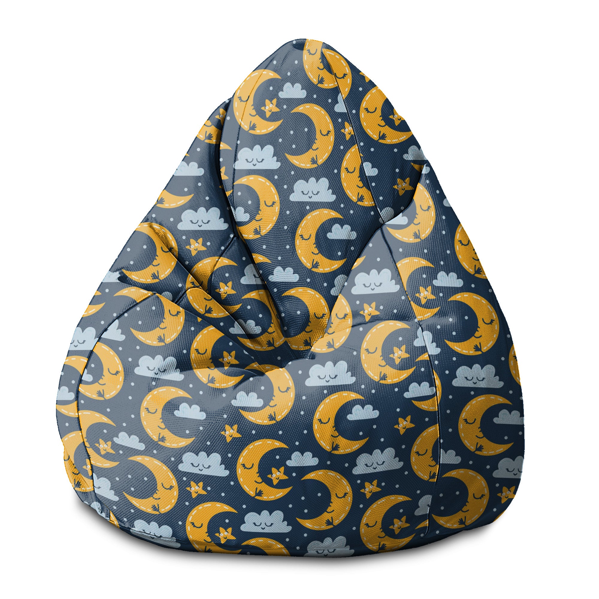 Pearshape Pouf Night Sky