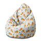 Pearshape Sleepy Lions Pouf-M-Velvet