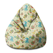Pearshape Funny Sea Animals Pouf-S-Oxford