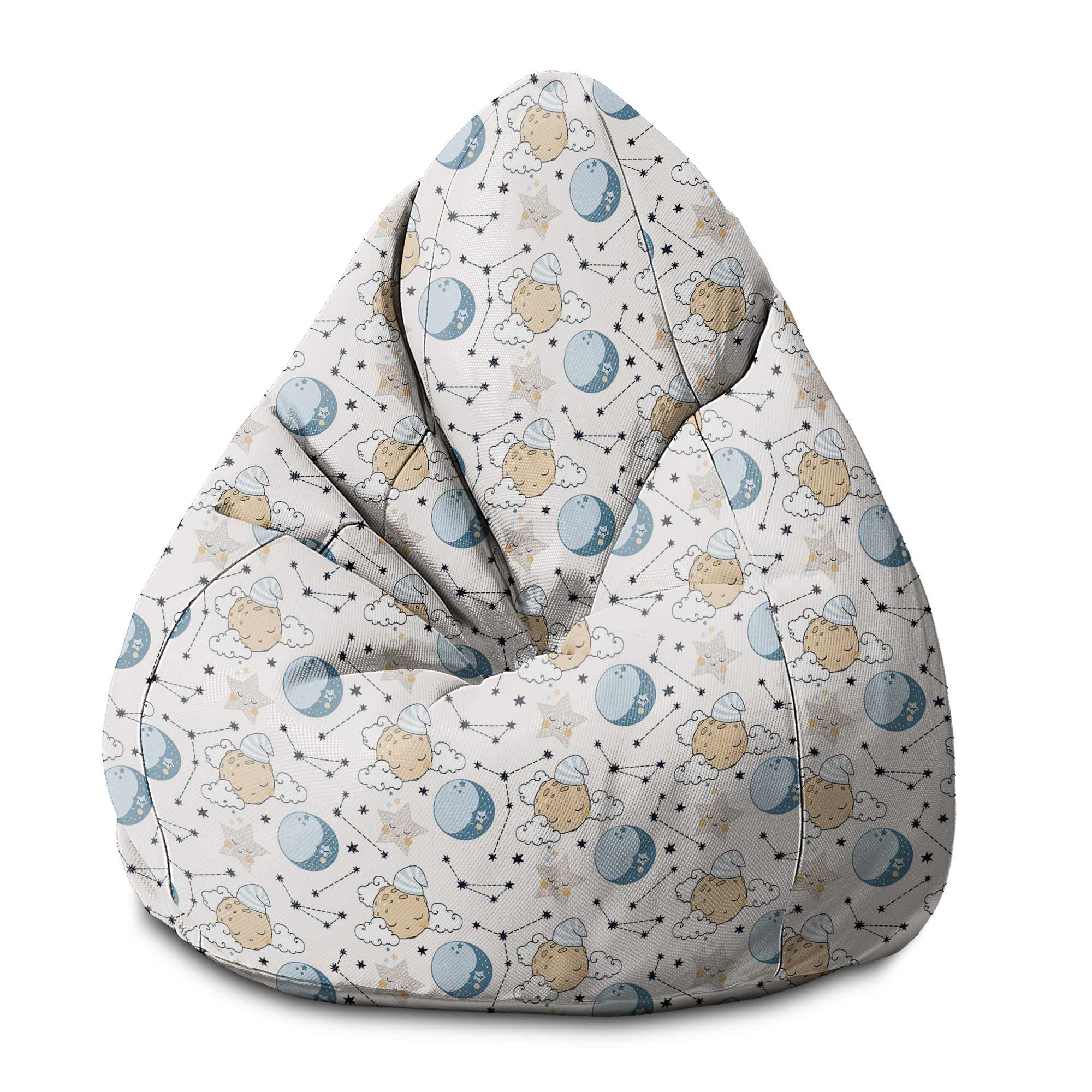 Pearshape Beanbag Sleeping Moon