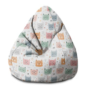 Sedací vak Pearshape Sleepy Cats