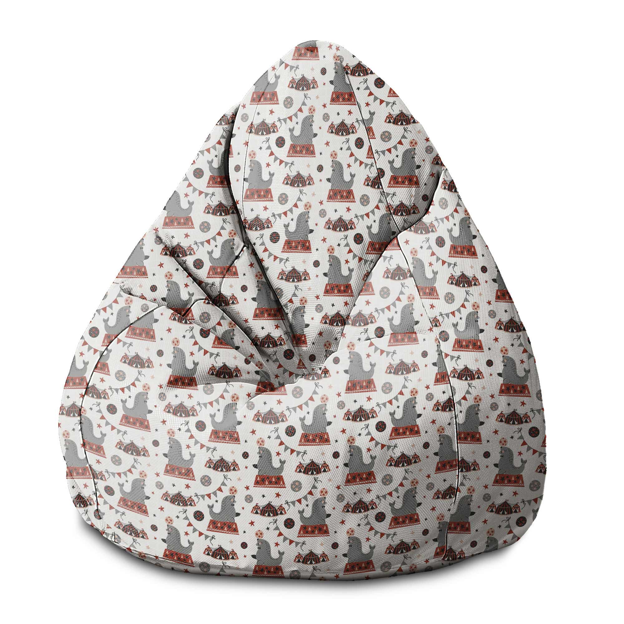 Pearshape Beanbag Seal in the Circus-S-Oxford