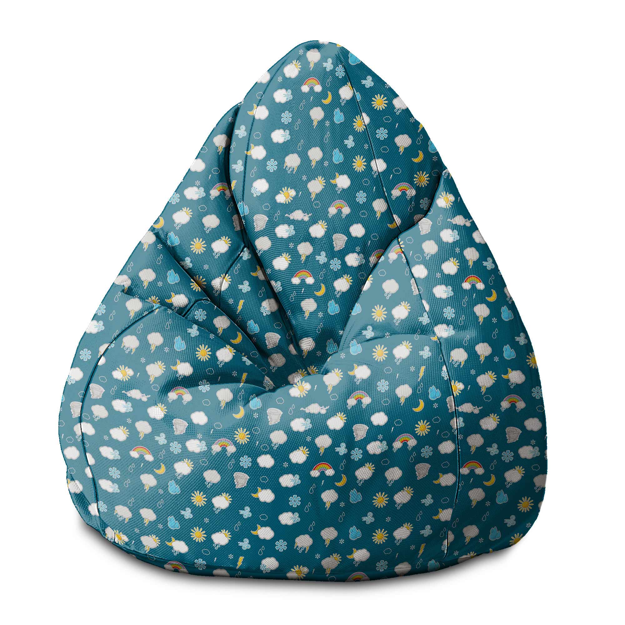 Pearshape Beanbag Rainy Weather-S-Oxford