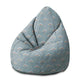 Sedací vak Pearshape Rainbow a Hearts-M-Oxford