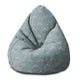 Sedací vak Pearshape Rainbow a Hearts-S-Velvet