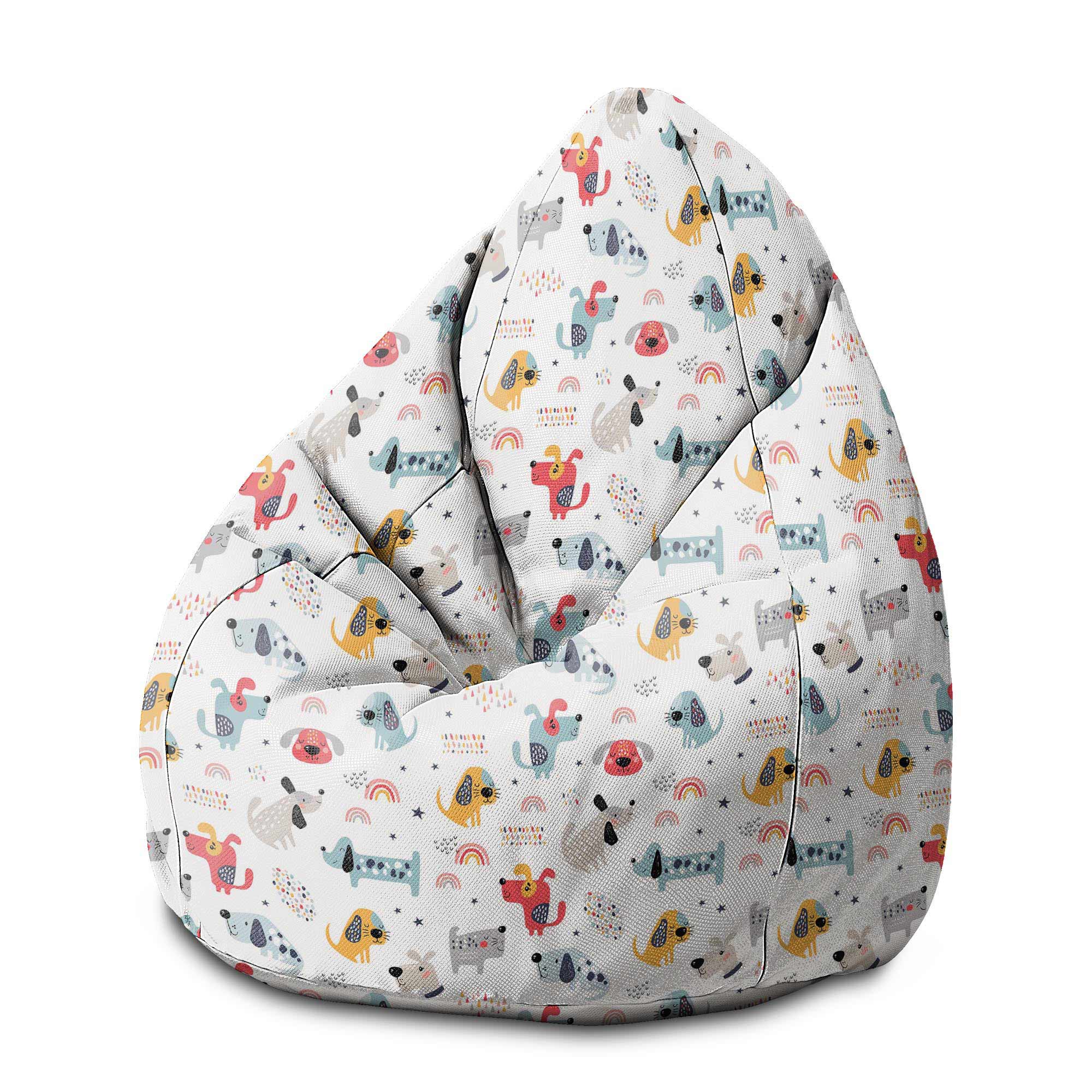 Pearshape Puff Rainbow and Dog-M-Velvet
