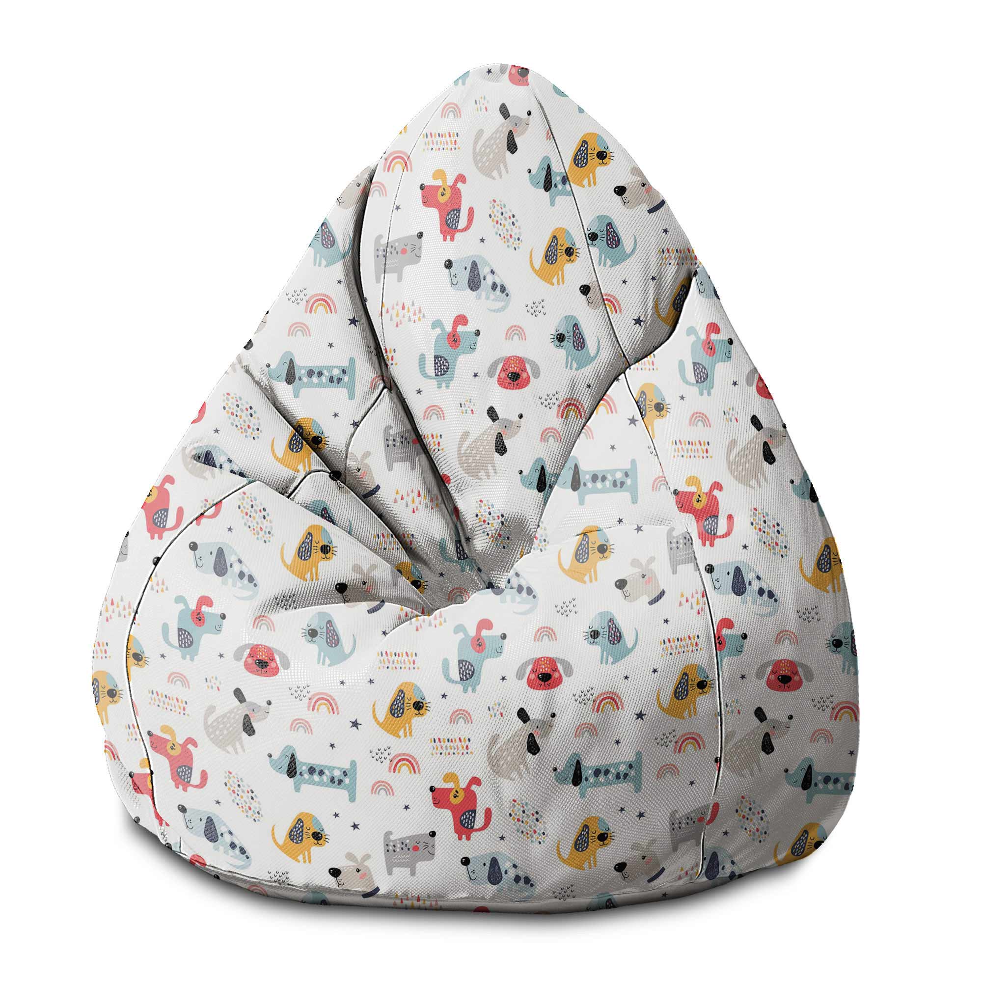 Pearshape Puff Rainbow and Dog-S-Oxford