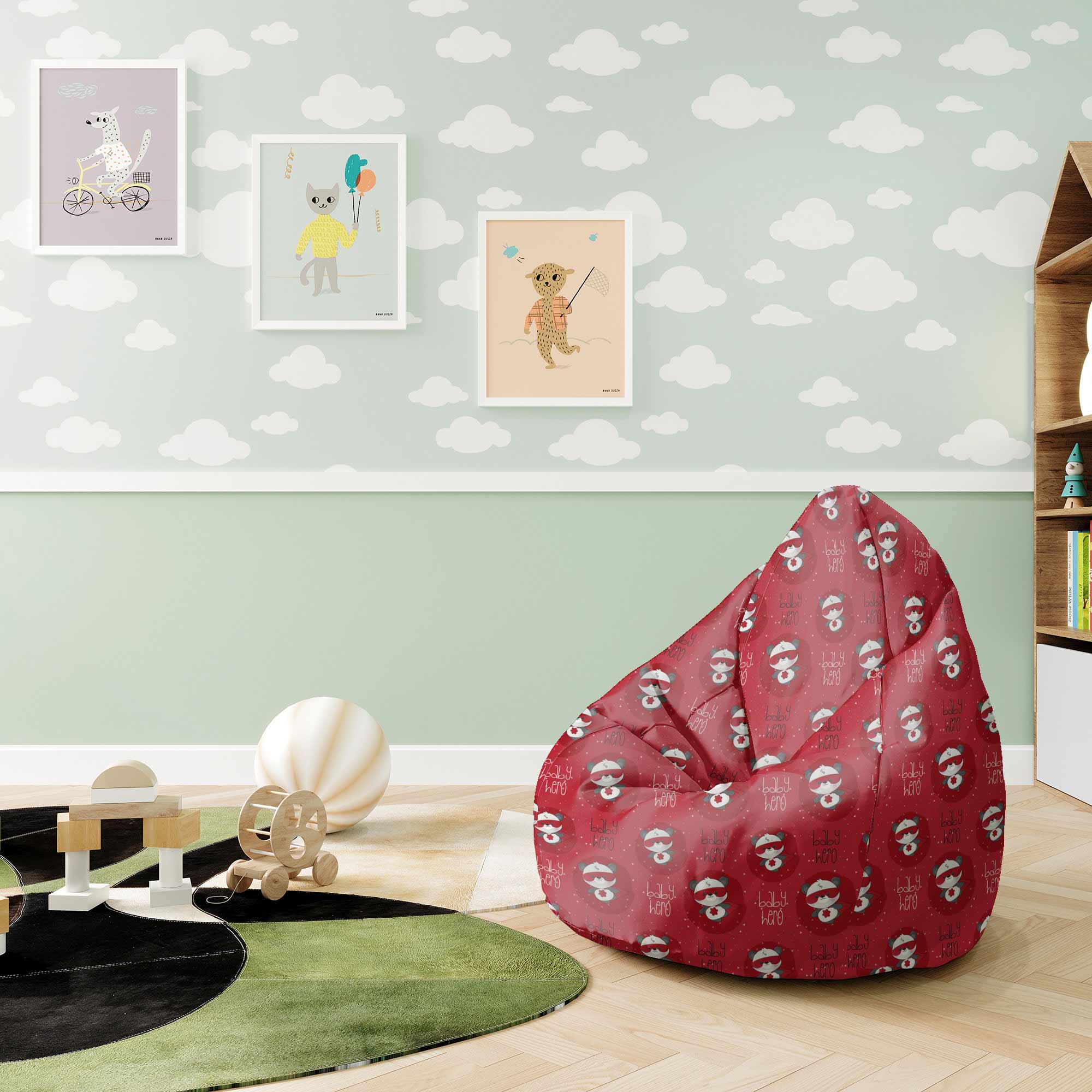Pearshape Puff Baby Hero-S-Velvet