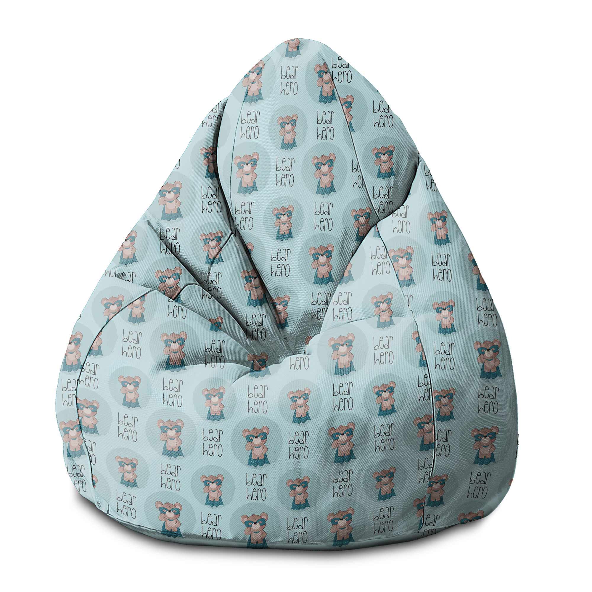 Pearshape Bear Hero Pouf