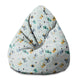 Pear-shaped Pouf Cartoon Colorful Dogs-S-Oxford