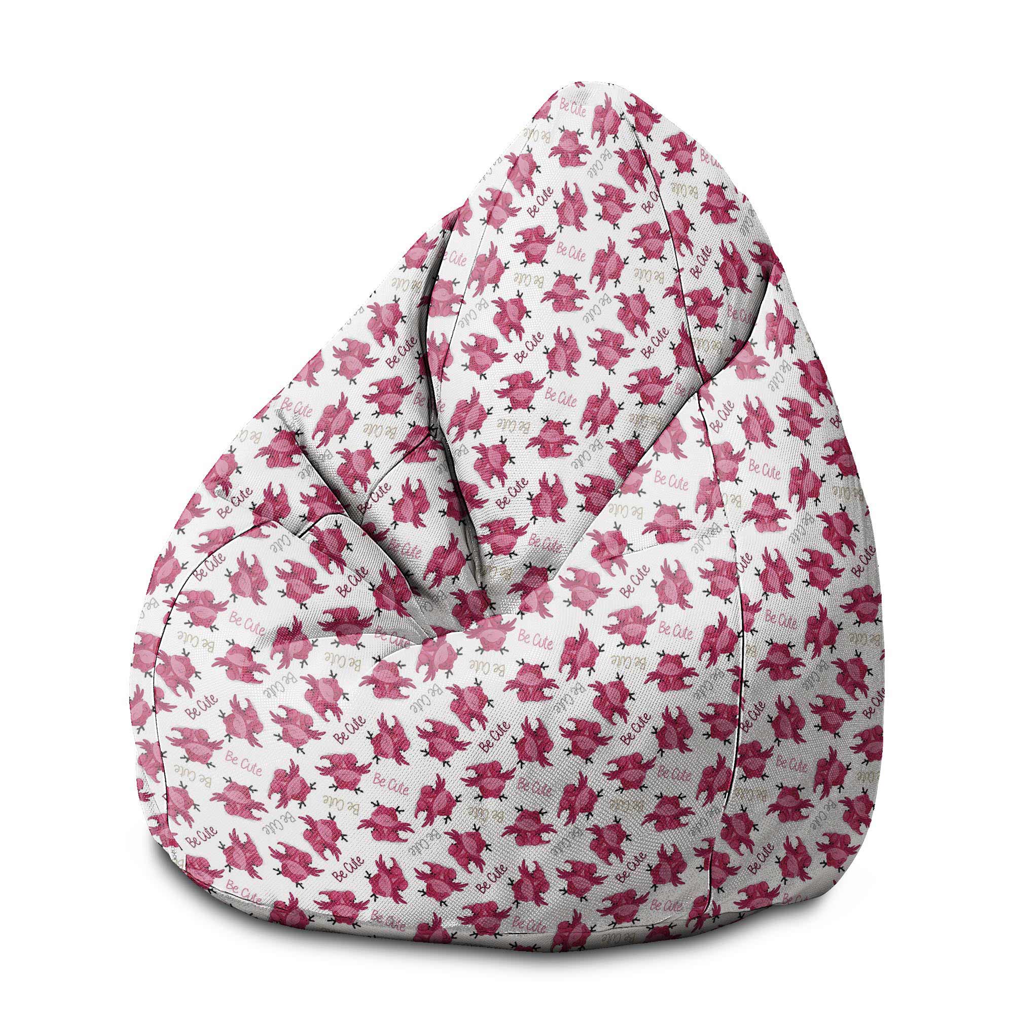 Pear-shaped Pouf Cute Dragon-M-Oxford