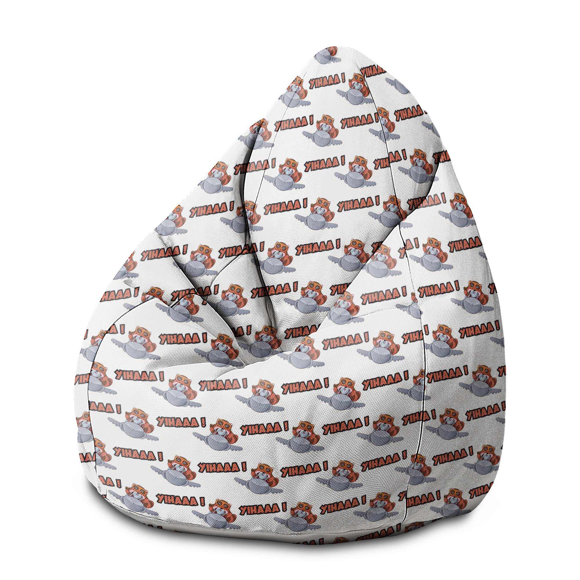 Puf Pearshape Cartoon Fox-M-Velvet