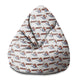 Puf Pearshape Cartoon Fox-S-Oxford