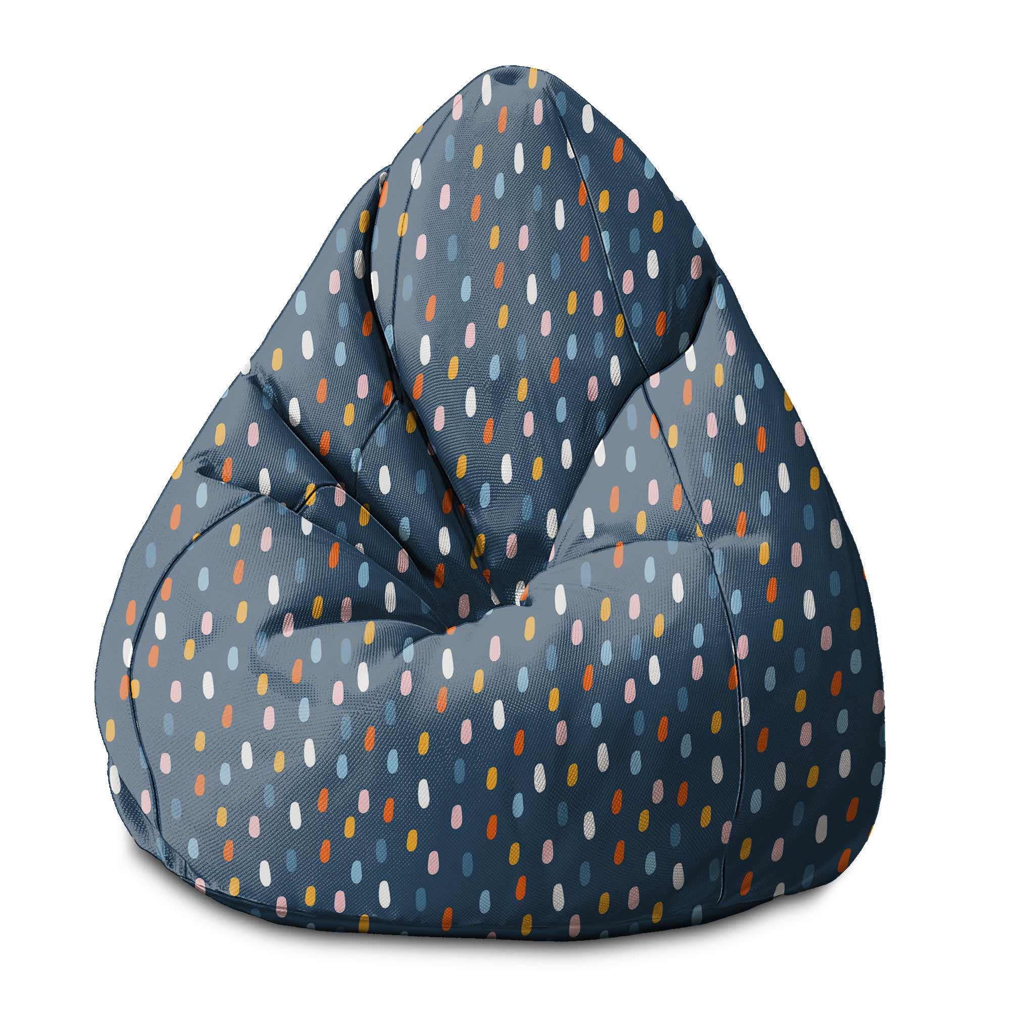 Puf Pearshape Colorful Rain-S-Oxford