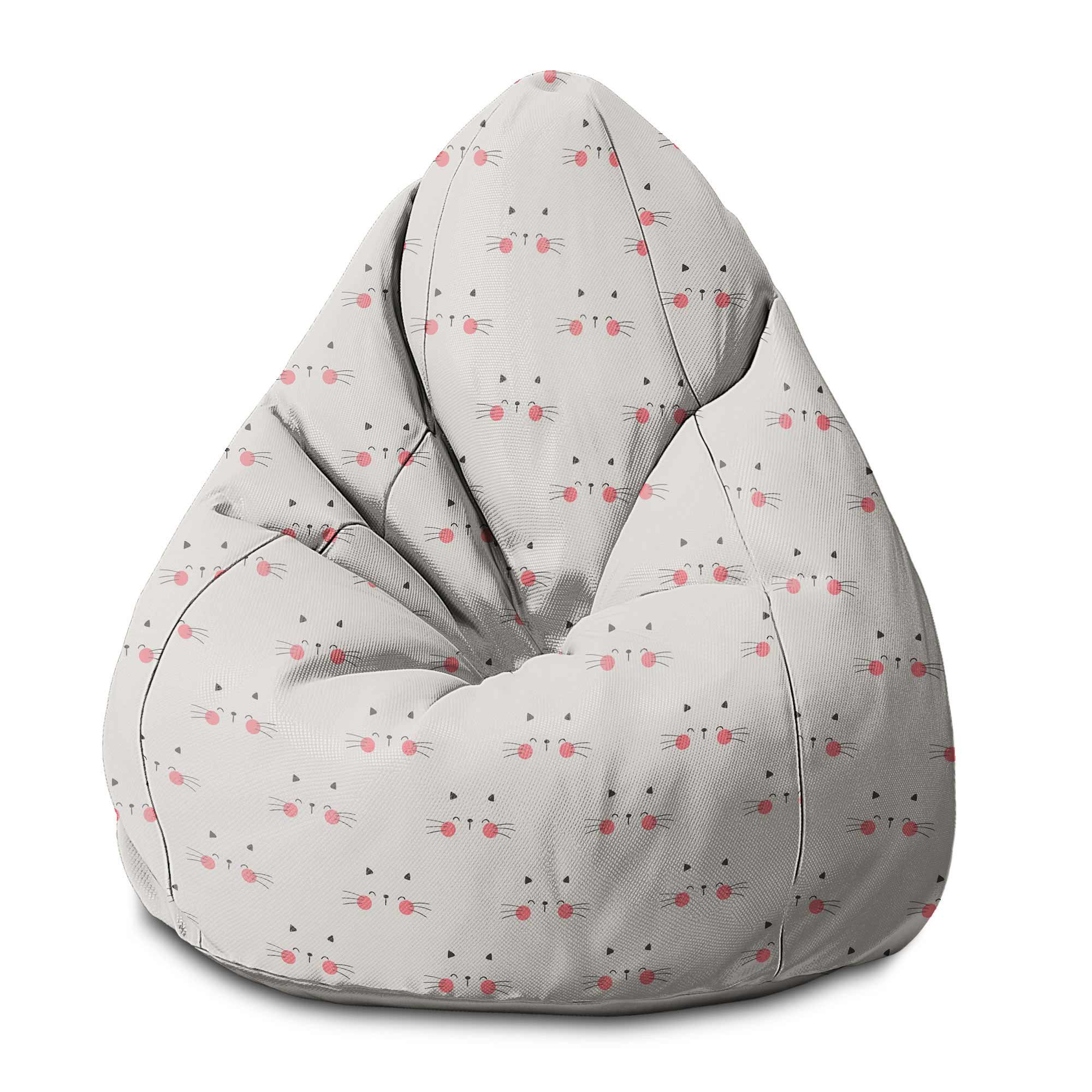 Puf Pearshape Cute Cat-S-Oxford