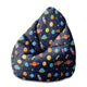 Puf Pearshape Galaxy Bag-M-Velvet