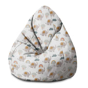 Puf Pearshape Grey Elephant-S-Velvet