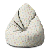 Pearshape Pastel Spots Pouf
