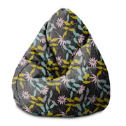 Pearshape Garden Sketch Pouf
