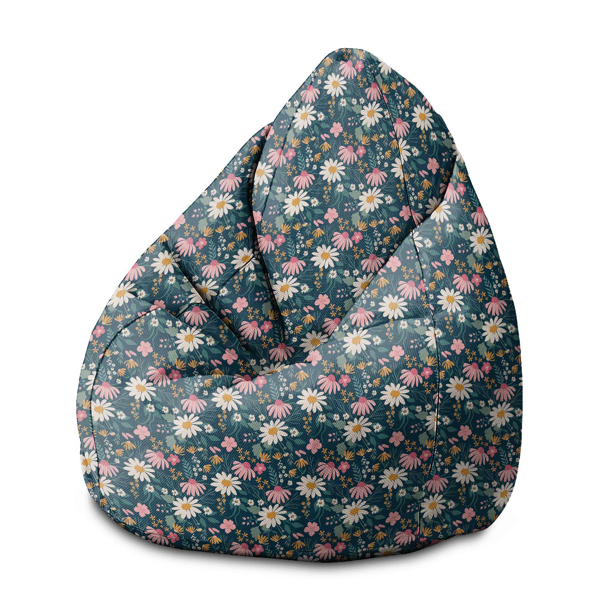 Puf Pearshape Daisy Meadow-M-Oxford