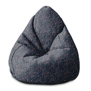 Puf Pearshape Ditsy Floral-S-Velvet
