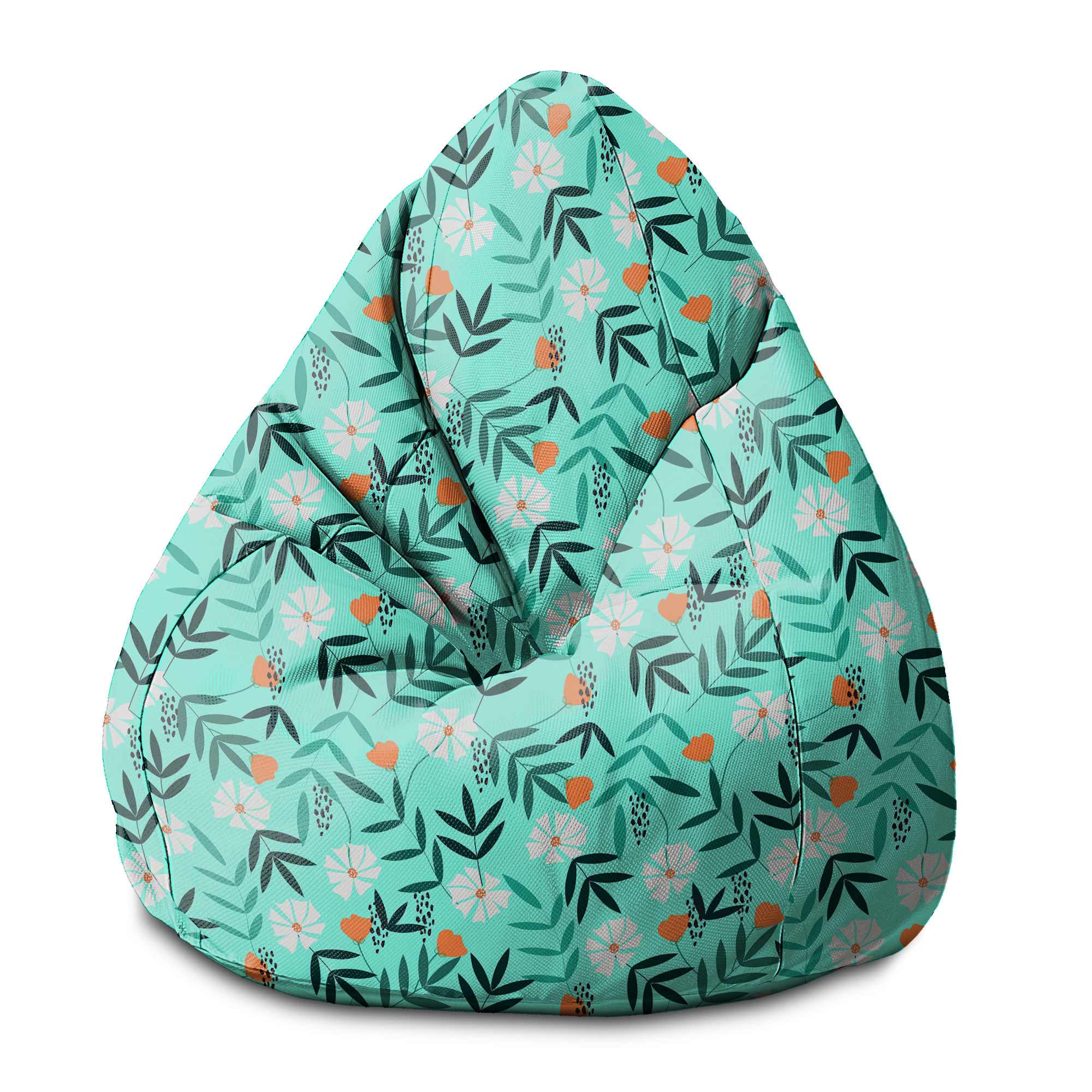 Pearshape Flower Dream Pouf-S-Velvet