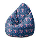 Pearshape Fresh Rose Pouf-M-Velvet