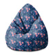 Puf Birnenform Frische Rose