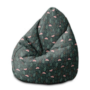 Pearshape Garden Leaves Pouf-M-Oxford