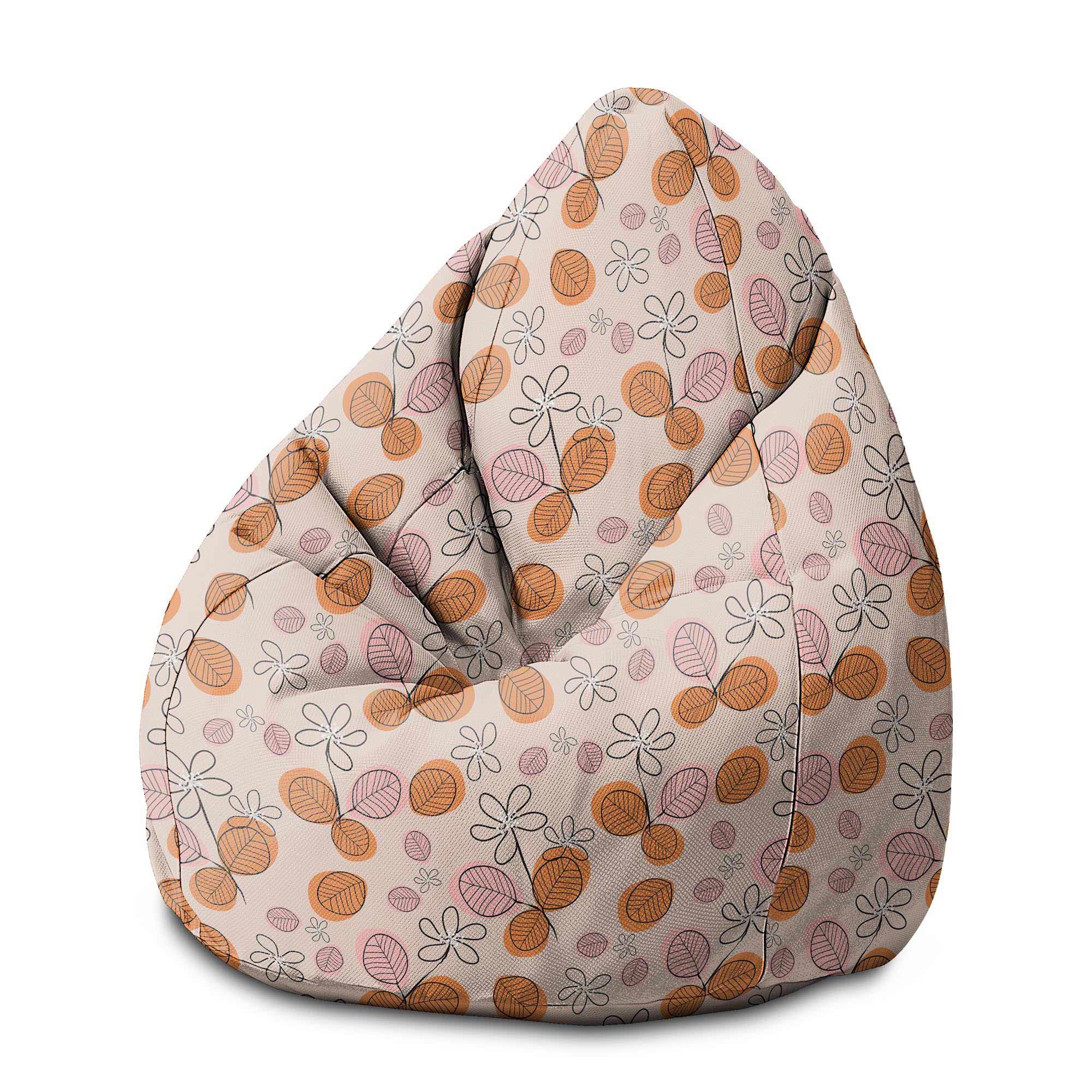 Pearshape Pouf It Must Be August-M-Oxford
