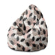 Pearshape Pouf Animal and Tropical Geometric-M-Velvet