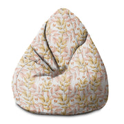 Pearshape Pouf Autumn Gold Leaves-S-Oxford