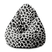 Pearshape Cow Print Pouf-S-Velvet