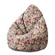 Puf Pearshape Dark Jungle Pink-M-Velvet
