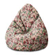 Puf Pearshape Dark Jungle Pink-S-Velvet