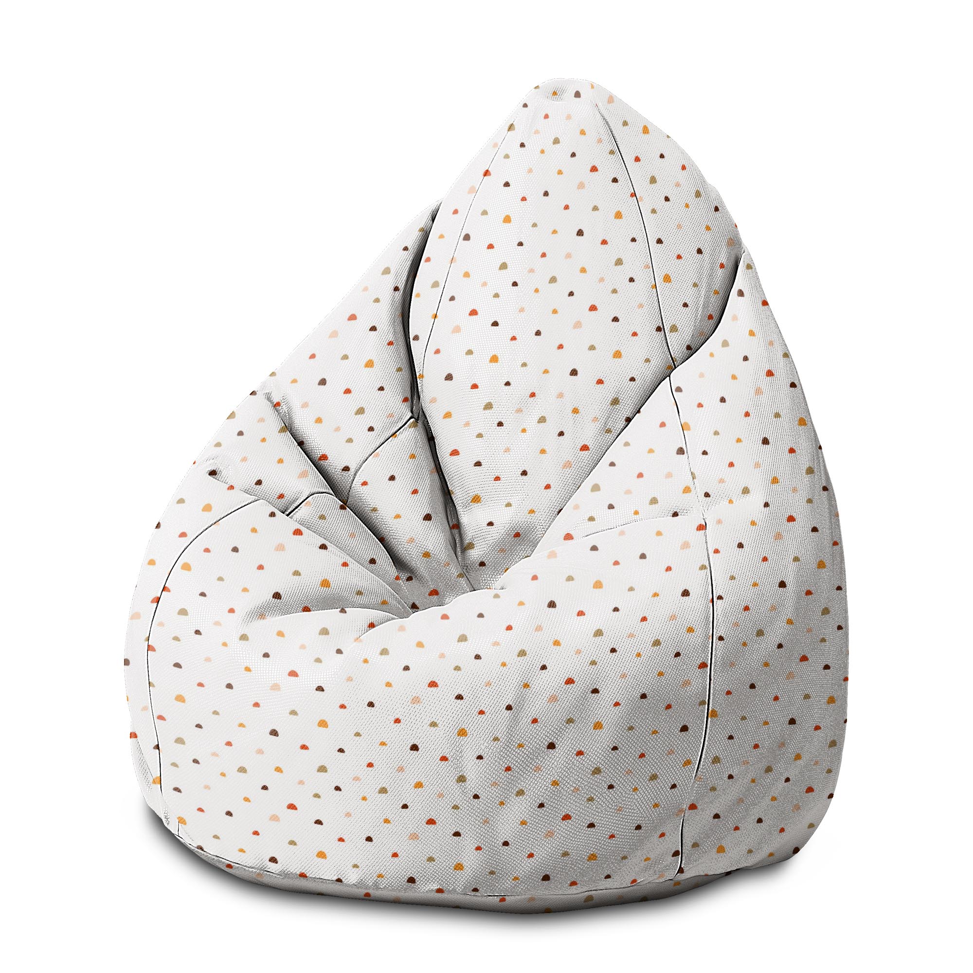 Sedací vak Pearshape Doodle Shapes-M-Oxford