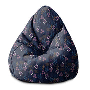 Puf Pearshape Geometric Flower