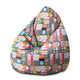 Puf Pearshape Geometric Mosaic-M-Oxford