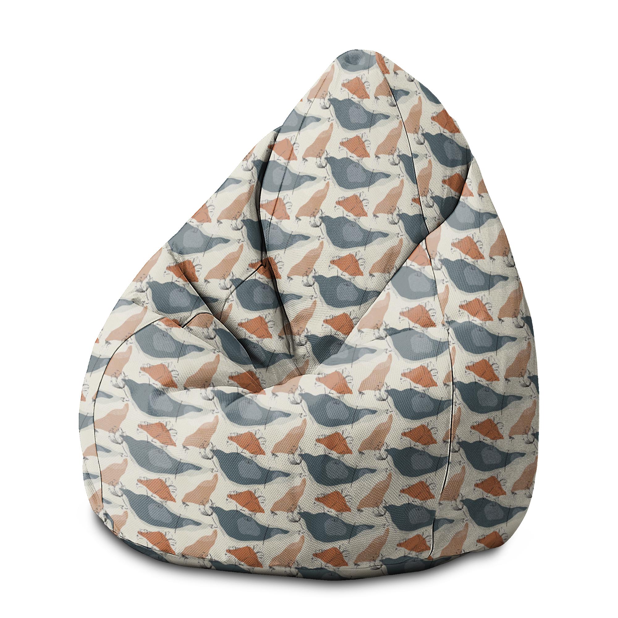 Pearshape Pouf Ginkgo-M-Oxford