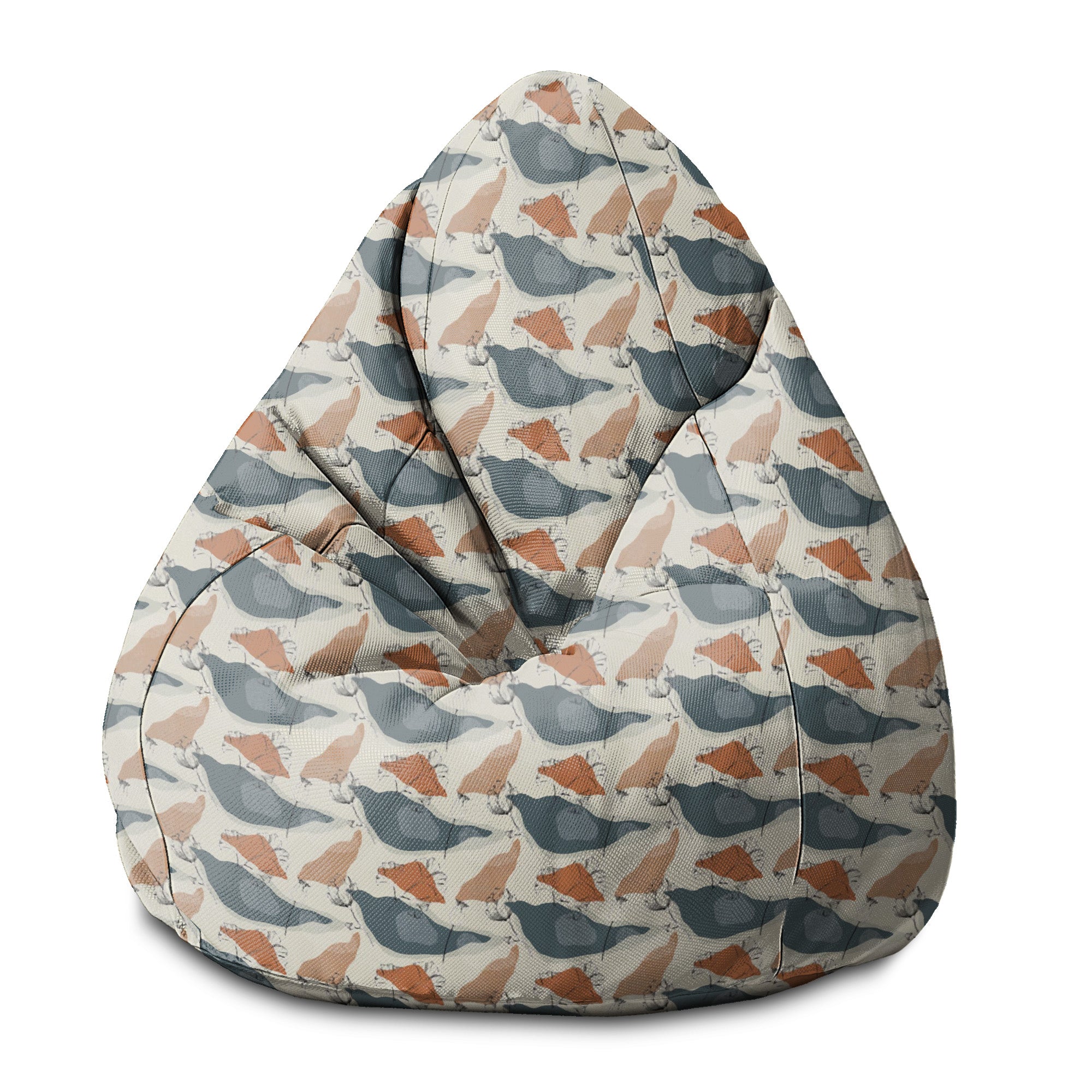 Pearshape Pouf Ginkgo-S-Oxford