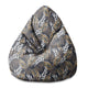 Puf Pearshape Zlaté listy
