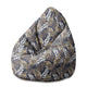 Puf Pearshape Zlaté listy-M-Velvet