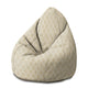 Pearshape Pouf Hexagonal Gold-M-Velvet
