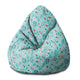 Pearshape Pouf Ladybugs and Flowers-S-Oxford