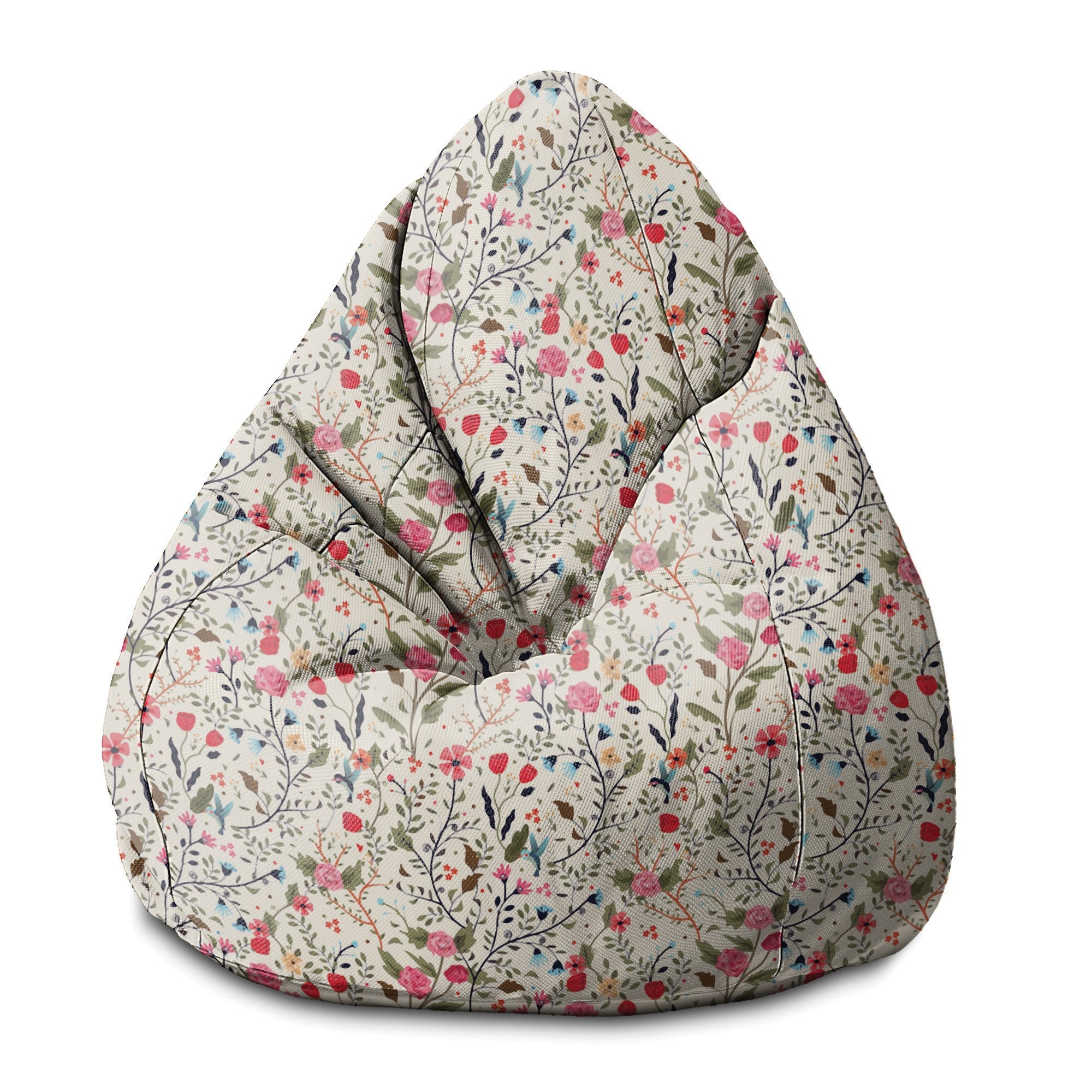 Pearshape Pouf Summer Meadow-S-Oxford