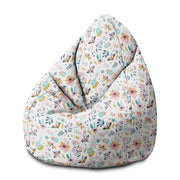 Pearshape Pouf Living in the Flowers-M-Velvet