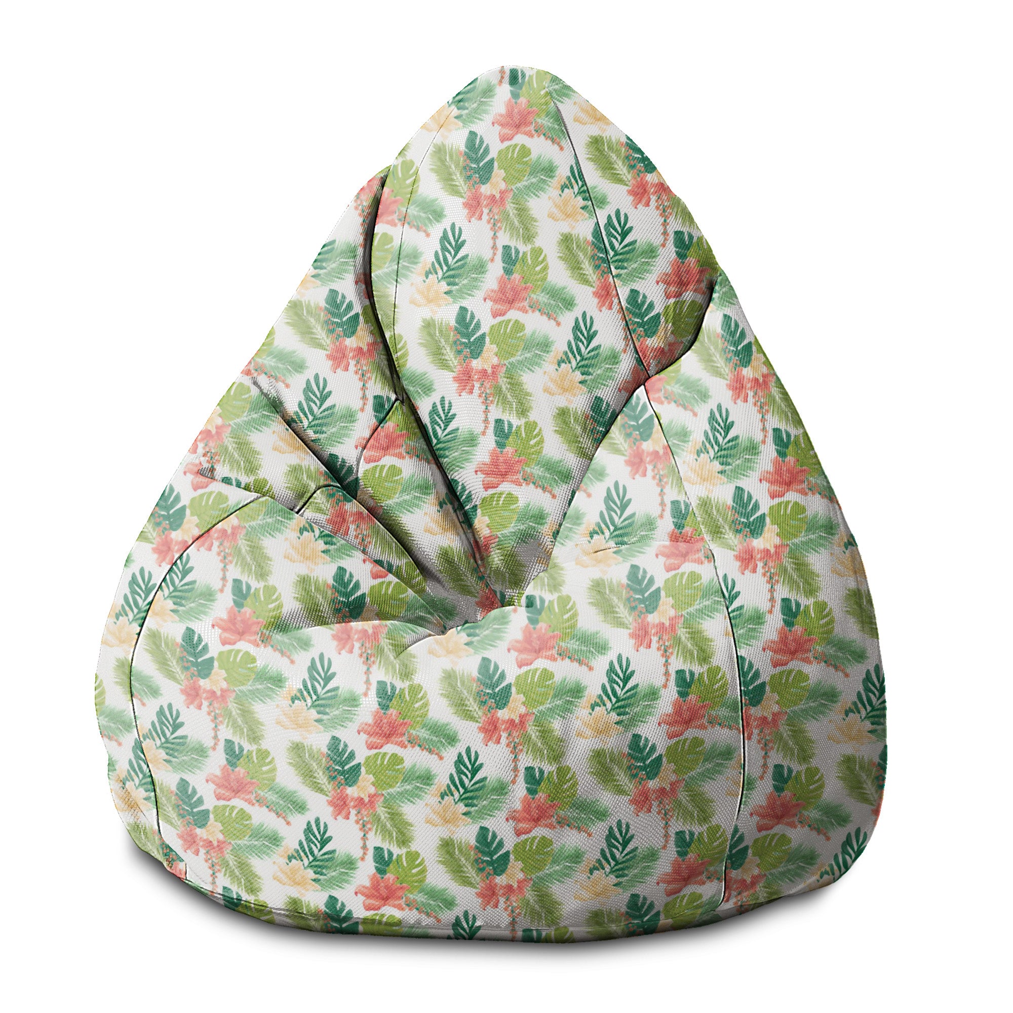 Pearshape Pouf Tropical